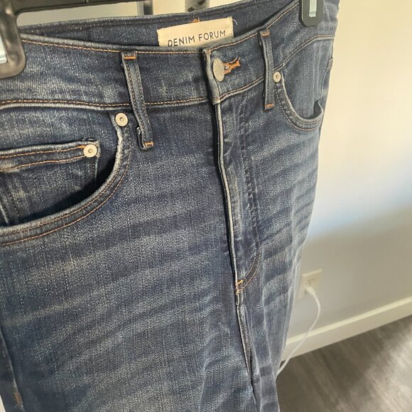 Denim Forum Lola High Rise Skinny Jeans 28W - Picture 3 of 7